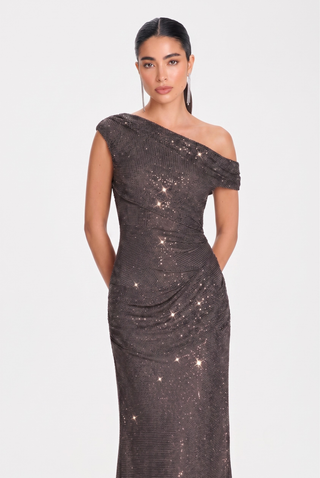 Aurex Gown – Obsidian Black