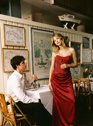 Maggie Dress – Red