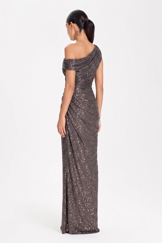 Aurex Gown – Obsidian Black