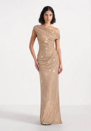 Aurex Gown – Gold