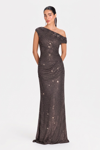 Aurex Gown – Obsidian Black