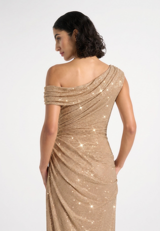 Aurex Gown – Gold