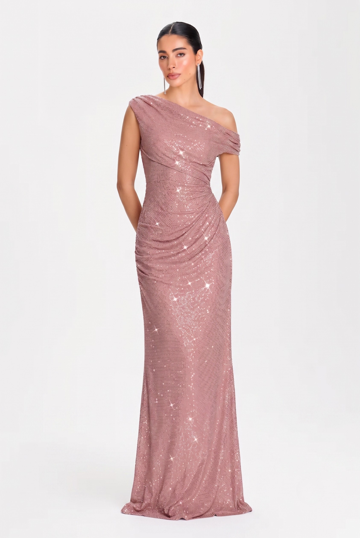 Aurex Gown – Rose Gold