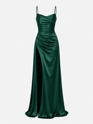 Valoria Gown – Emerald Green
