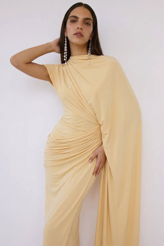 Lunaria Gown – Butter Yellow