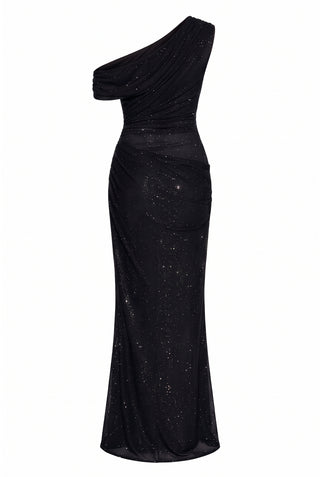 Aurex Gown – Obsidian Black