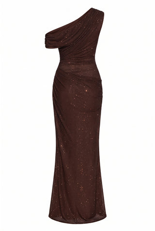 Aurex Gown – Brown