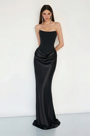 Maggie Maxi Dress – Black