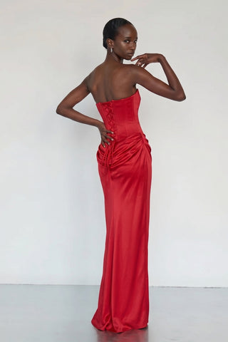 Maggie Maxi Dress – Red