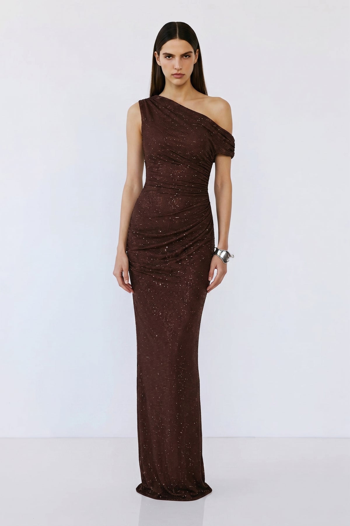 Aurex Gown – Brown