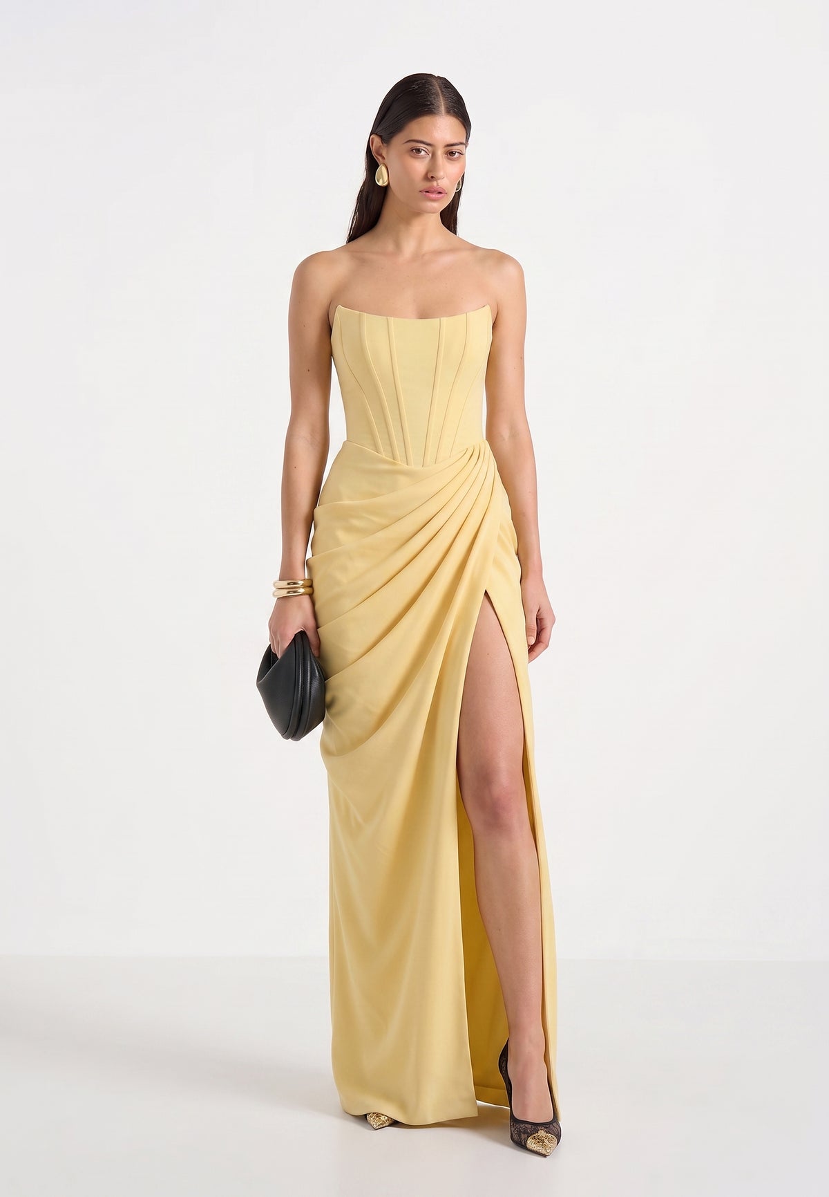 Avielle Gown – Butter Yellow