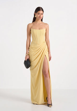 Avielle Gown – Butter Yellow