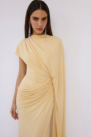 Lunaria Gown – Butter Yellow