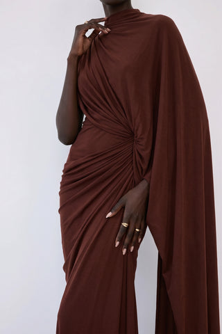 Lunaria Gown – Bordeaux