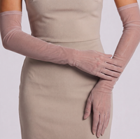 Second Skin Opera Gloves – Soft Blush