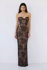 Siana Maxi Dress – Black