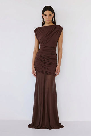 Aurelian Gown – Brown