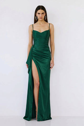 Lysandra Gown – Emerald Green