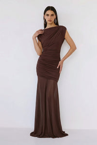 Aurelian Gown – Brown