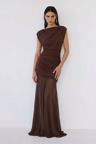 Aurelian Gown – Brown