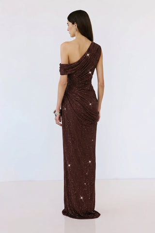 Aurex Gown – Brown