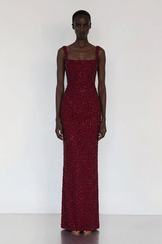 Alessia Gown – Burgundy