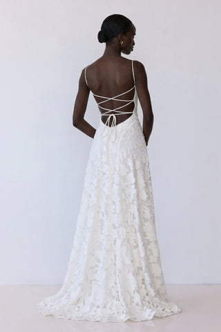 Roselle Gown – Ivory White