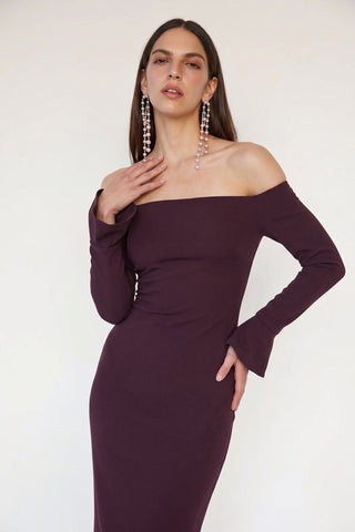 Mariana Gown – Aubergine