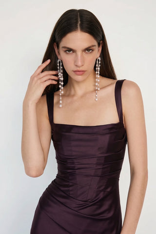 Regalia Gown – Midnight Plum