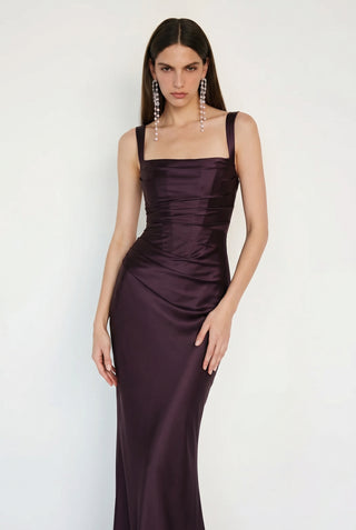 Regalia Gown – Midnight Plum