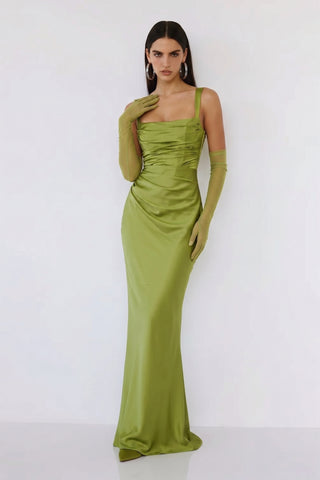 Regalia Gown – Light Olive
