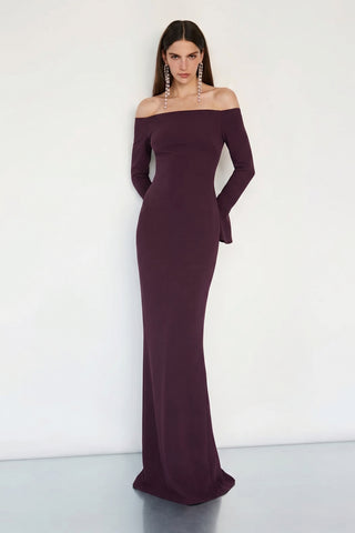 Mariana Gown – Aubergine