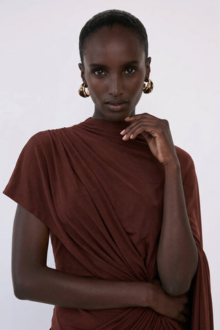 Lunaria Gown – Bordeaux
