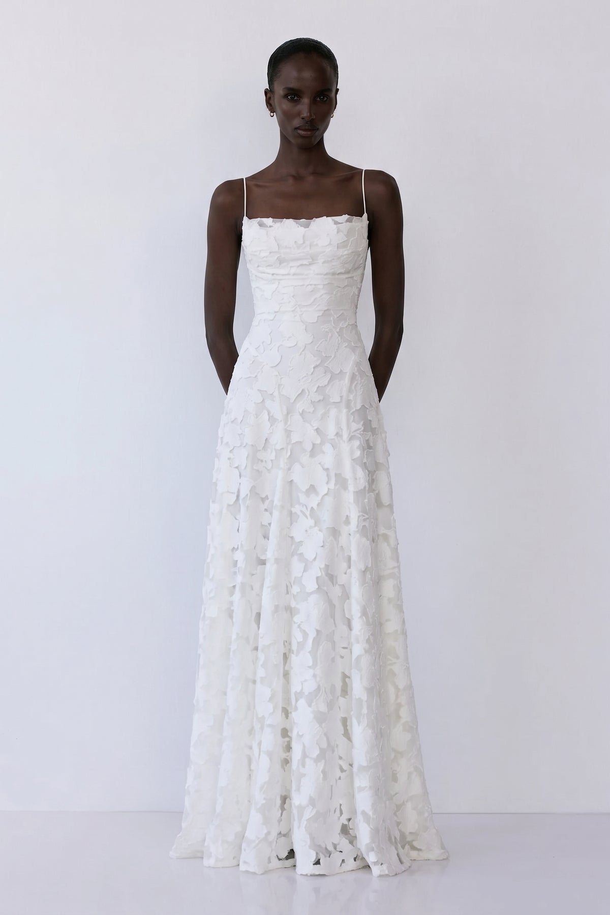 Roselle Gown – Ivory White
