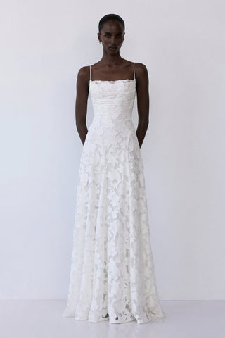Roselle Gown – Ivory White