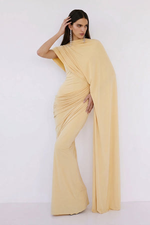 Lunaria Gown – Butter Yellow