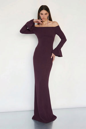Mariana Gown – Aubergine