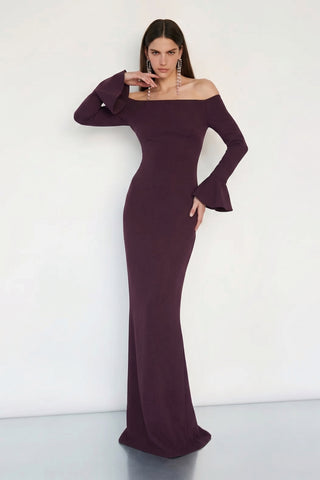 Mariana Gown – Aubergine
