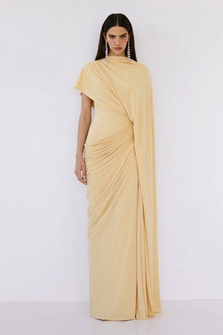 Lunaria Gown – Butter Yellow