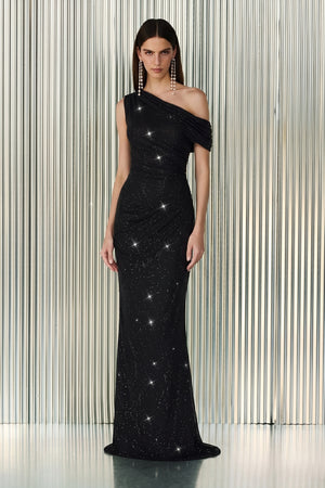 Aurex Gown – Obsidian Black