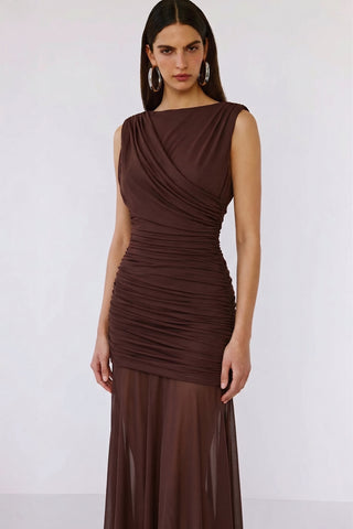 Aurelian Gown – Brown