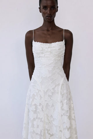 Roselle Gown – Ivory White