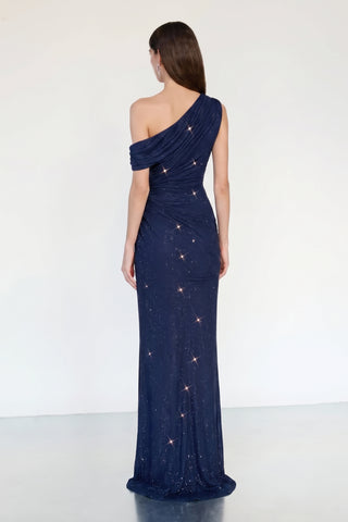 Aurex Gown – Navy Blue