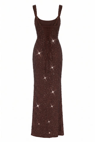 Alessia Gown – Plum Brown