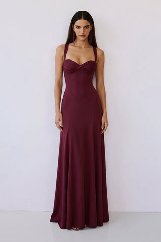 Elvira Gown – Dark Cherry
