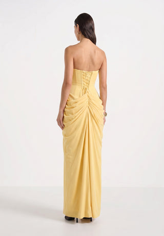 Avielle Gown – Butter Yellow