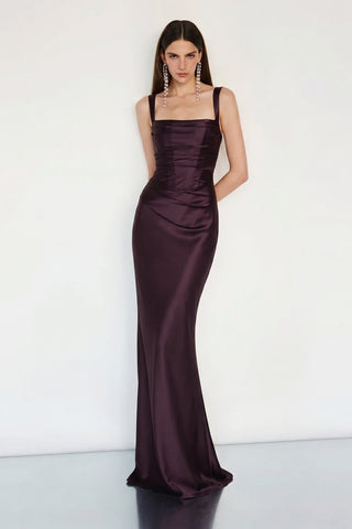 Regalia Gown – Midnight Plum