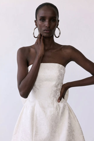 Rosabelle Mini Dress – Ivory Petal