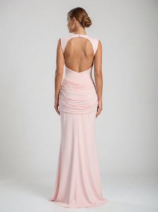 Calista Gown – Baby Pink