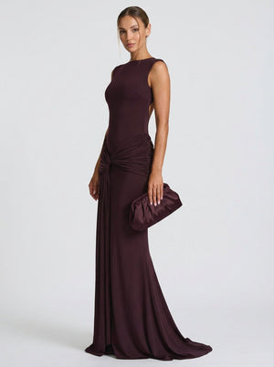 Calista Gown – Plum